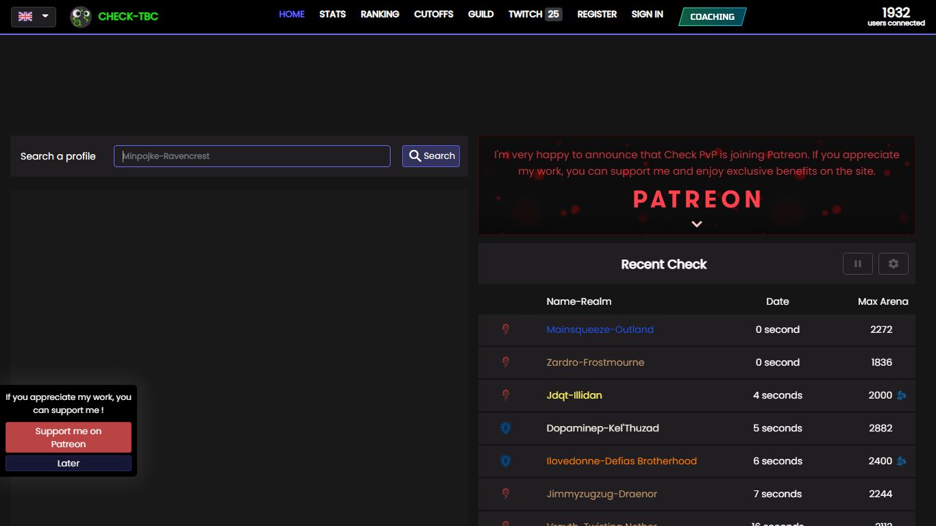Check PvP